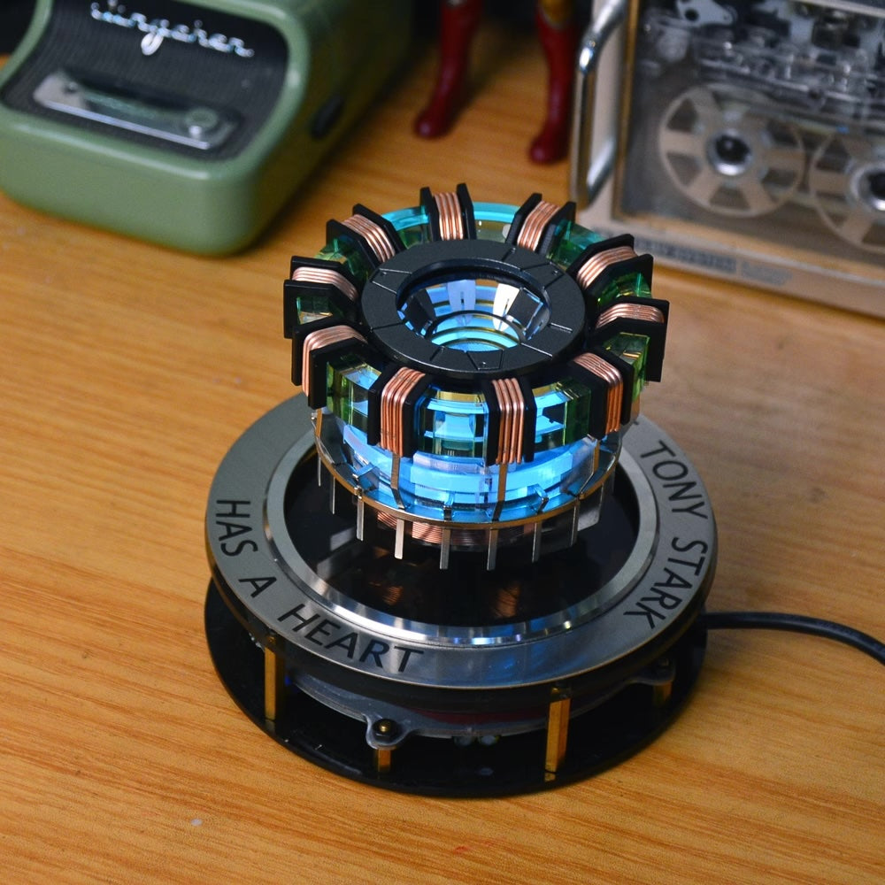 Iron Arc Reactor Heart LED Lamp | Magnetic Levitation