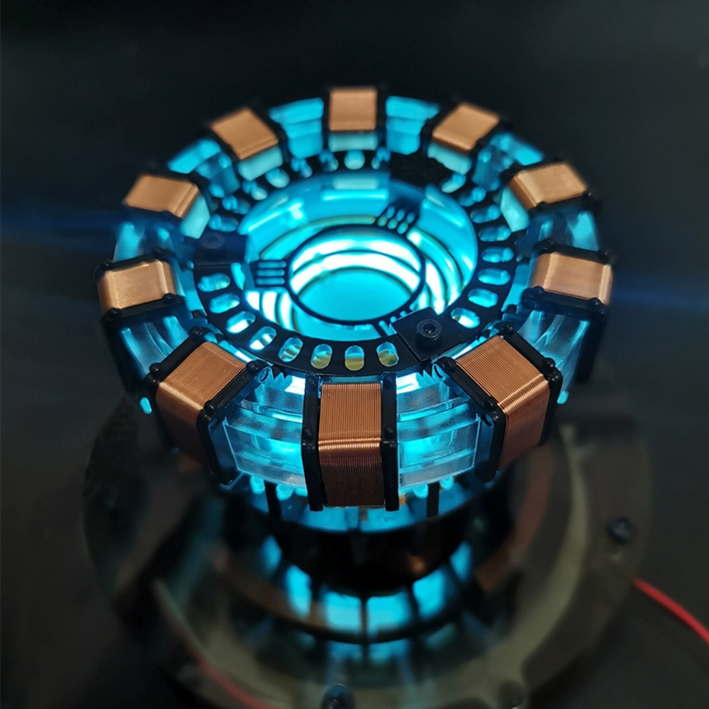 Iron Arc Reactor Heart LED Lamp | Magnetic Levitation