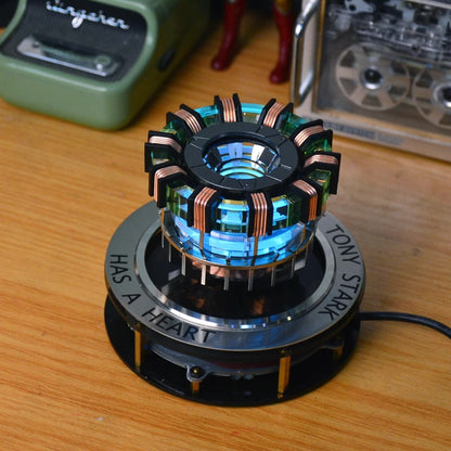 Iron Arc Reactor Heart LED Lamp | Magnetic Levitation