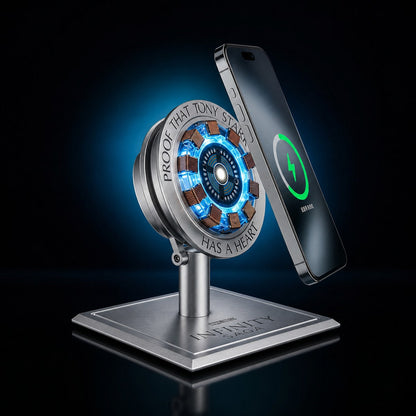 Arc Reactor Magnetic Wireless Charging Stand