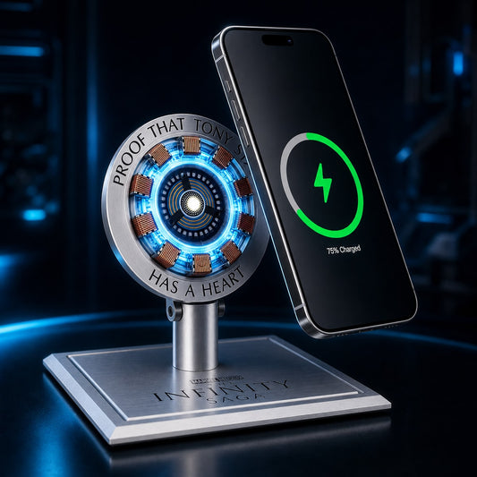 Arc Reactor Magnetic Wireless Charging Stand