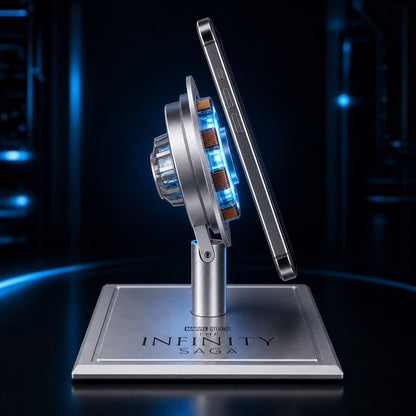 Arc Reactor Magnetic Wireless Charging Stand