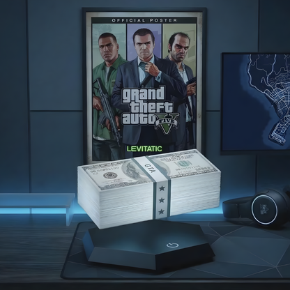 GTA Floating Money Lamp